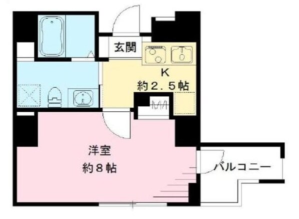 クラヴィーア仙川の物件間取画像